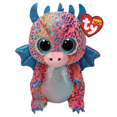 TY - Beanie Boos Flint multicolored dragon 15 cm