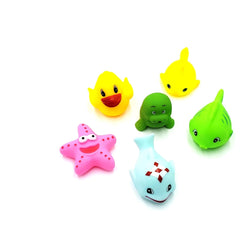 Teorema - Bath Toys - GoGo Gommosi Sea Animals - Soft Rubber - 18M+