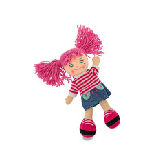 Teorema - Dolls - Carlotta Soft Plush Doll - Colourful Hair - 3+ Yrs