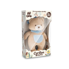 Teorema - Stuffed Animals - GoGo Musical Teddy Bear - Washable Plush - 0 Months - Soothing Sleep Aid