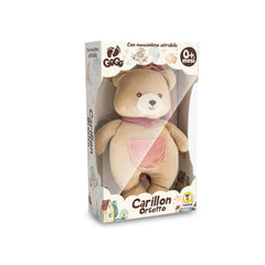 Teorema - Stuffed Animals - GoGo Musical Teddy Bear - Washable Plush - 0 Months - Soothing Sleep Aid