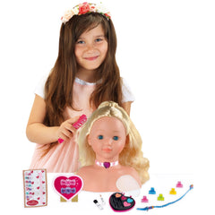 Theo Klein - Make-Up And Hairstyling Head Little Sophia - Dolls Playsets And Toy Figures