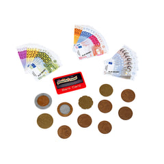 Theo Klein - Play Money Euro With Credit Card - Pretend Professions And Role Playing