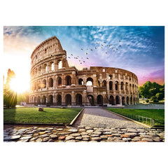 Trefl - 1000 Piece Jigsaw Puzzle - Sun-Kissed Colosseum - Puzzles Age +14 - TRF10468