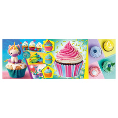 Trefl - Puzzle Panorama 1000 Pièces - Cupcakes Colorés - 14+ - TRF29045