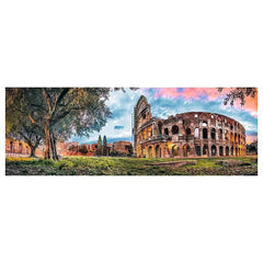 Trefl - 1000 Piece Panorama Puzzle - Colosseum at Dawn - Puzzles Age +14 - TRF29030