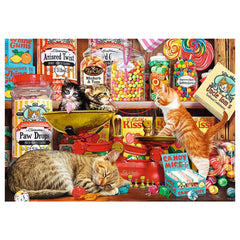 Trefl - 1000 Piece Puzzle - Cat's Sweets - Puzzles Age +14 - TRF10630