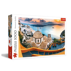 Trefl - 1000 Piece Puzzle - Fairytale Santorini - Puzzles Age +14 - TRF10445