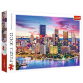 Trefl - 1000 Piece Puzzle - Pittsburgh, Pennsylvania, USA - Puzzles Age +14 - TRF10723