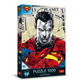 Trefl - 1000 Piece Puzzle - Premium Plus - DC Comics Superman - Puzzles Age +14 - TRF10884