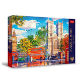 Trefl - 1000 Piece Puzzle - Premium Plus - Tea Time View of London - Puzzles Age +14 - TRF10805
