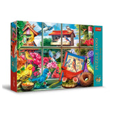 Trefl - 1000 Piece Puzzle - Premium Plus - Tea Time World of Birds - Puzzles Age +14 - TRF10850