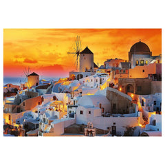 Trefl - 1500 Piece Puzzle UFT - Romantic Sunset Oia, Santorini - Puzzles Age +14 - TRF26195