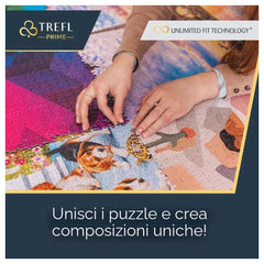 Trefl - 1500 Piece Puzzle UFT - Romantic Sunset Oia, Santorini - Puzzles Age +14 - TRF26195