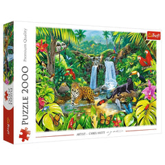 Trefl - 2000 Piece Puzzle - Tropical Forest - Puzzles Age +14 - TRF27104