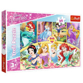 Trefl - 24-Piece Maxi Puzzle - Disney Princess The Magic of Memories - Puzzles Age +3 - TRF14294