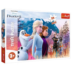 Trefl - 24 Piece Maxi Puzzle - Frozen 2 Magical Journey - Puzzles Age +3 - TRF14298