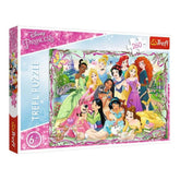 Trefl - 260-Piece Puzzle - The Princesses' Reunion - Puzzles Age +6 - TRF13242