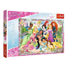 Trefl - 260-Piece Puzzle - The Princesses' Reunion - Puzzles Age +6 - TRF13242