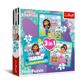 Trefl - 3 Puzzels in 1 - Puzzels - 3 - TRF34871