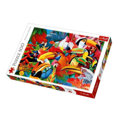 Trefl - Pájaro Colorido - Puzzles - 10+ - TRF37328