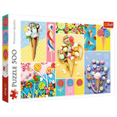 Trefl - 500 Piece Puzzle - Favorite Sweets - Puzzles Age +10 - TRF37335