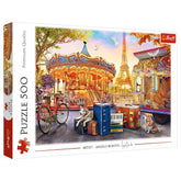 Trefl - 500 Piece Puzzle - Holidays in Paris - Puzzles Age +10 - TRF37426