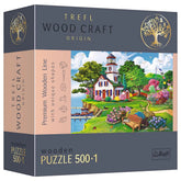 Trefl - 501-Piece Jigsaw Puzzle - Woodcraft Summer Paradise - Puzzles Age +12 - TRF20161