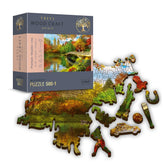 Trefl - 501 Piece Puzzle - Woodcraft Central Park, Manhattan, New York - Puzzles Age +12 - TRF20157