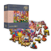 Trefl - 501-Piece Puzzle - Woodcraft Magical World - Puzzles Age +12 - TRF20156