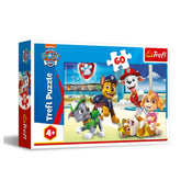 Trefl - 60 Piece Puzzle - Paw Patrol In the Puppie's World - Puzzles Age +4 - TRF17392