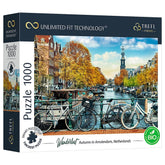 Trefl - UFT 1000 Piece Puzzle - Wanderlust Autumn in Amsterdam, Netherlands - Puzzles Age +14 - TRF10702