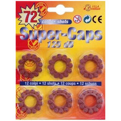 Villa - Super Caps Blister-12-Shots-125-dB - Toy-Weapons-Gadgets