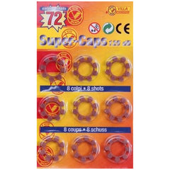 Villa - Super-Caps-Blister-8-Shots-125-dB - Spielzeugwaffen-Gadgets