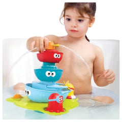 Yookidoo - Stack 'N' Spray Tub Fountain - Bad Speelgoed - 1 - 6 - YKD40115