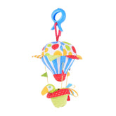 Yookidoo - Tap 'N' Play Balloon Stroller Toy for Ages 0 Months+ - Premium Motion-Activated Electronic Hanging Toy with Alligator Clip, Music & Textures