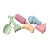 Androni - Strand Speelgoed - Sweets Dreams Set - 6 Stuks Zandvormen - 10M+