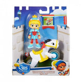 MATTEL - Fisher-Price Gus the Itsy Bitsy Knight Magician Iris and Pony Dolls, Playsets & Toy Figures