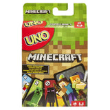MATTEL - UNO Minecraft Card Game Family