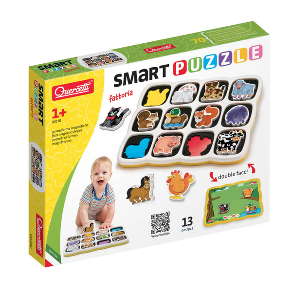 Early steps - grands animaux magnetiques funny puzzle
