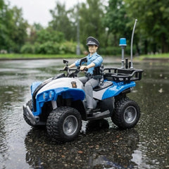 Bruder - Police Quad With Police Officer And Accessories - Action & Toy Figures
