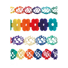 Carnival Toys - Guirlande Colorée 4 Mts Pour Célébrations Festives - Professions Imaginaires et Jeux de Rôle