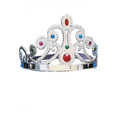 Carnival Toys - Couronne Argentée pour Enfants - Amusement et Imagination dans le Jeu de Rôle - Professions Imaginaires et Jeux de Rôle