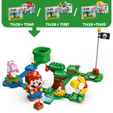 LEGO Super Mario Yoshis’ Egg-cellent Forest Expansion Set, Collectible Role-Play Toy for 6 Plus Year Old Boys, Girls & Kids with 2 Brick-Built Yoshi Character figures, Small Gifts for Gamers 71428