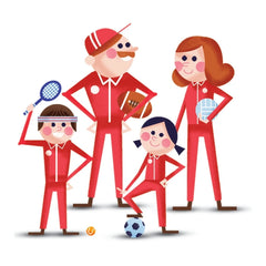 Clementoni - 10 Famiglie Memory Card Games - Italian Edition