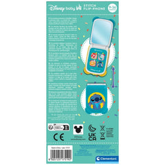 Clementoni - Disney-Stitch-Flip-Phone - Baby-Activity-Toys