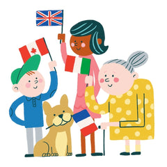 Clementoni - Flag-Game - Card Games