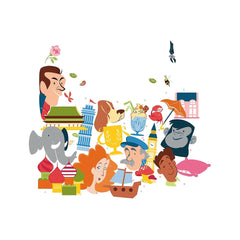 Clementoni - Nomi Cose Città Card Games - Italian Edition