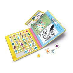 Clementoni - Sapientino-Magnetic-Letter-and-Word-Book - Educational-Toys