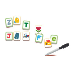 Clementoni - Sapientino-Magnetic-Letter-and-Word-Book - Educational-Toys